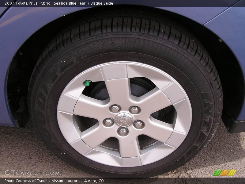 Seaside Blue Pearl / Bisque Beige 2007 Toyota Prius Hybrid
