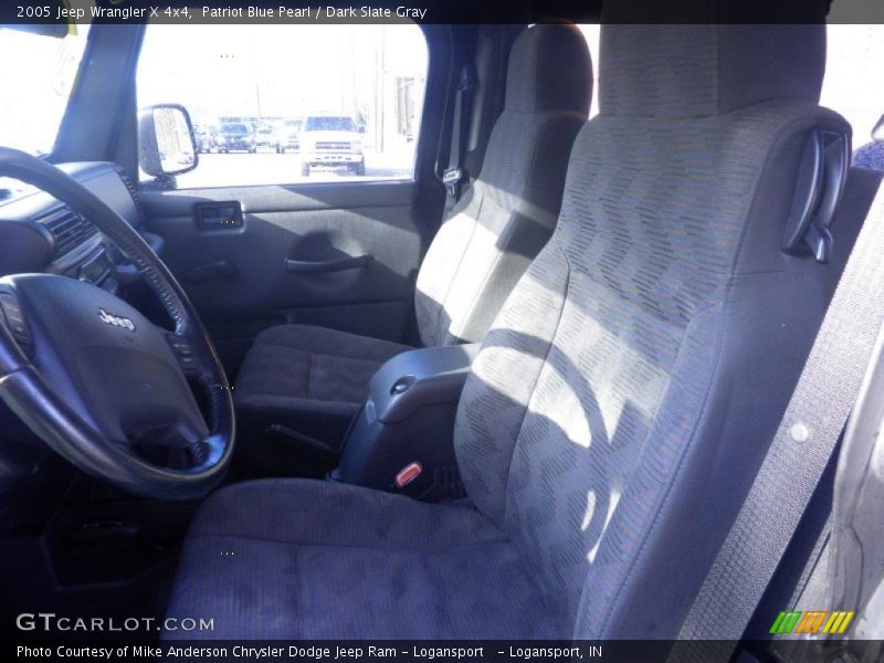 Patriot Blue Pearl / Dark Slate Gray 2005 Jeep Wrangler X 4x4