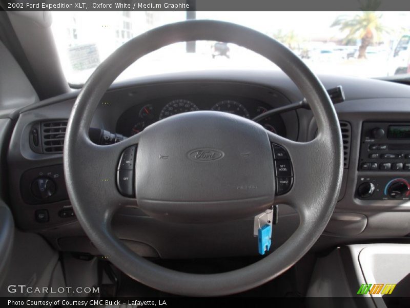 Oxford White / Medium Graphite 2002 Ford Expedition XLT