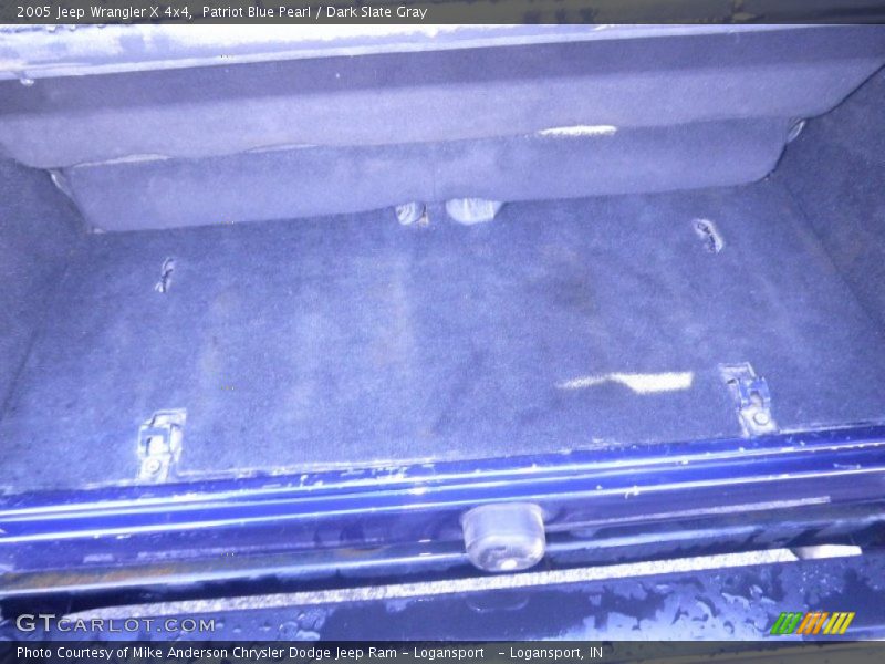 Patriot Blue Pearl / Dark Slate Gray 2005 Jeep Wrangler X 4x4