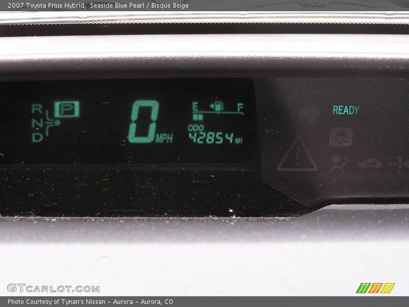 Seaside Blue Pearl / Bisque Beige 2007 Toyota Prius Hybrid