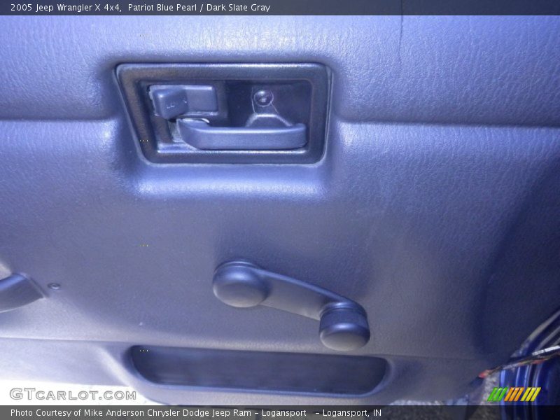 Patriot Blue Pearl / Dark Slate Gray 2005 Jeep Wrangler X 4x4
