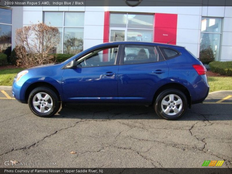  2009 Rogue S AWD Indigo Blue