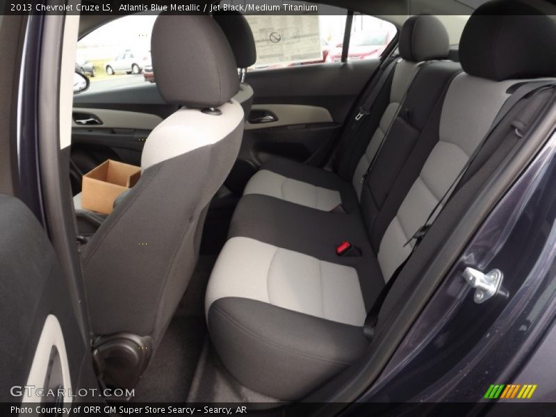 Atlantis Blue Metallic / Jet Black/Medium Titanium 2013 Chevrolet Cruze LS