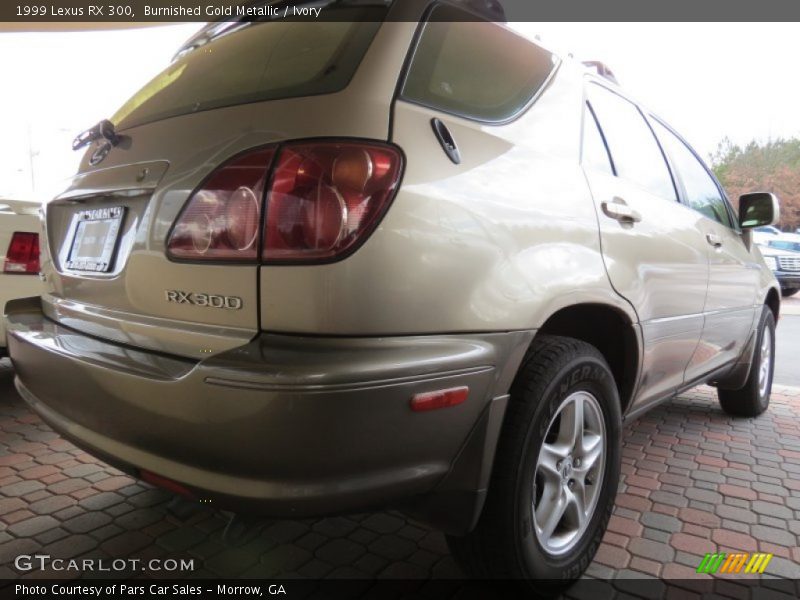 Burnished Gold Metallic / Ivory 1999 Lexus RX 300