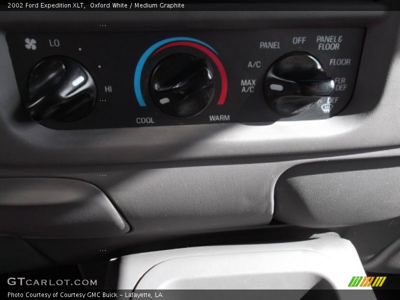 Oxford White / Medium Graphite 2002 Ford Expedition XLT