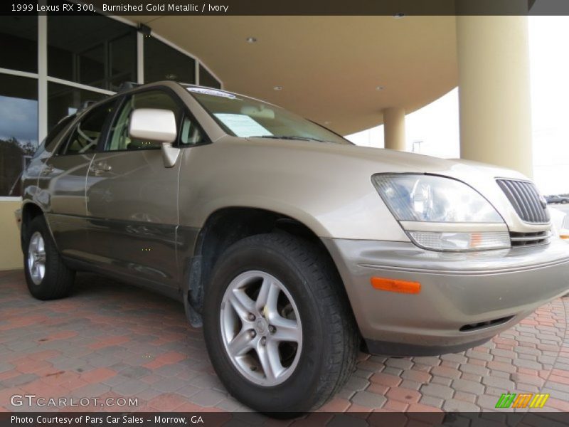 Burnished Gold Metallic / Ivory 1999 Lexus RX 300