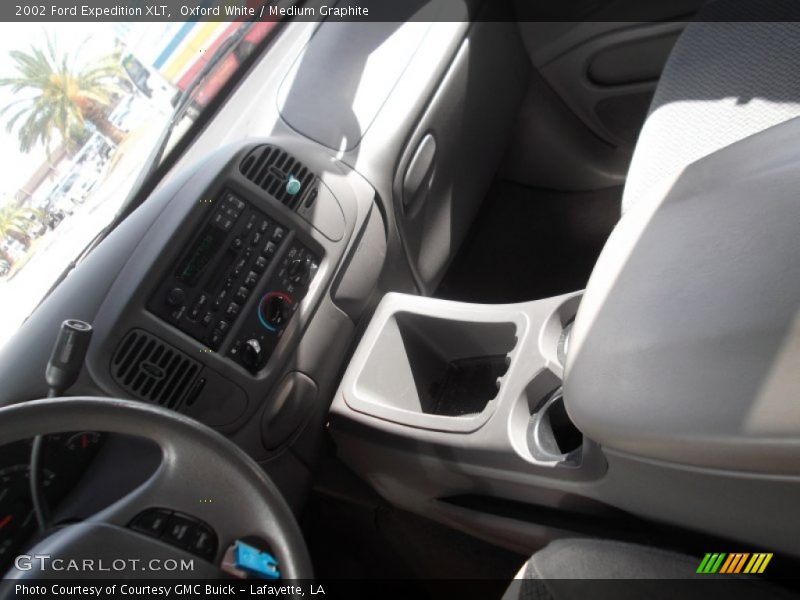 Oxford White / Medium Graphite 2002 Ford Expedition XLT