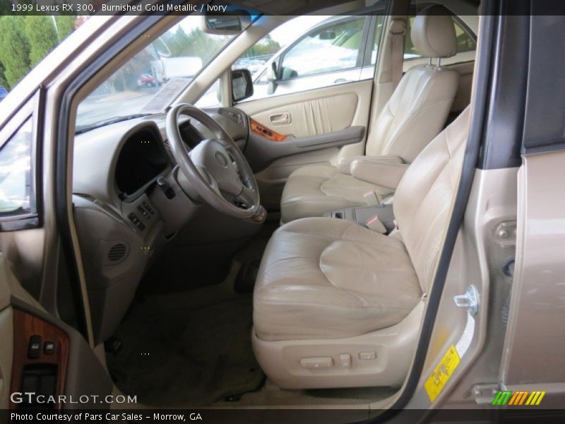 Burnished Gold Metallic / Ivory 1999 Lexus RX 300