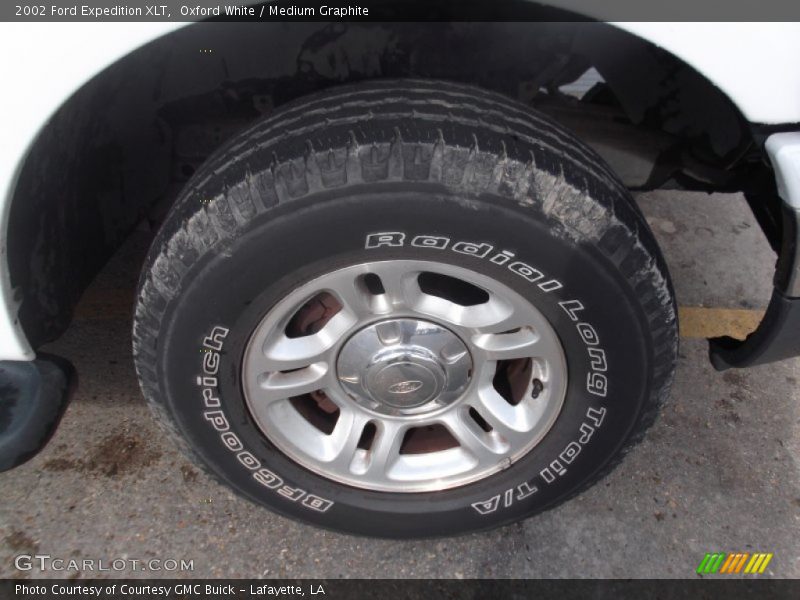 Oxford White / Medium Graphite 2002 Ford Expedition XLT