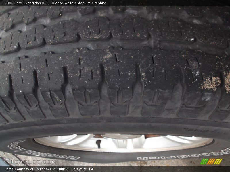 Oxford White / Medium Graphite 2002 Ford Expedition XLT