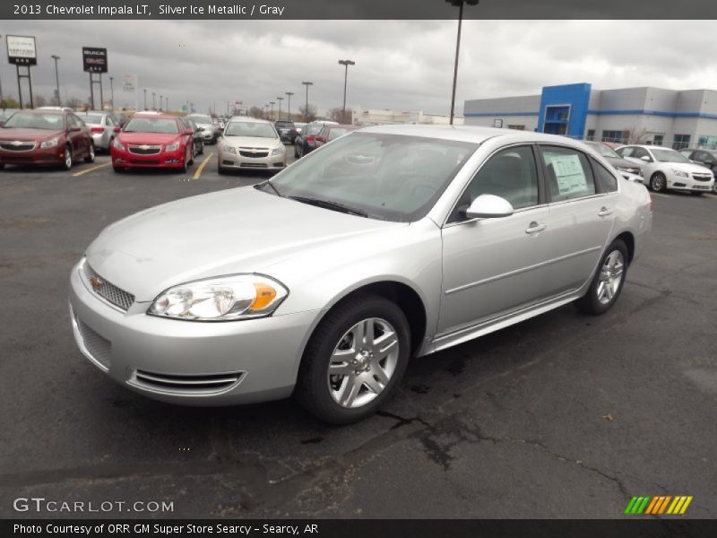 Silver Ice Metallic / Gray 2013 Chevrolet Impala LT