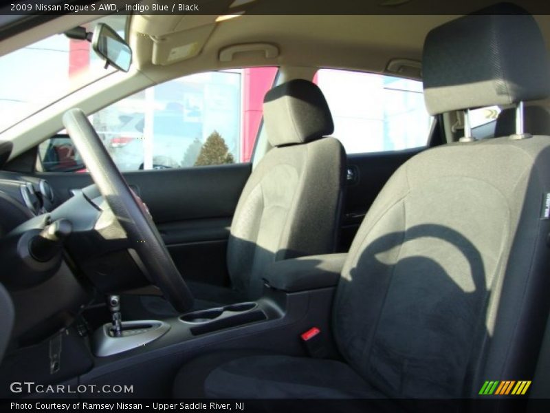 Indigo Blue / Black 2009 Nissan Rogue S AWD