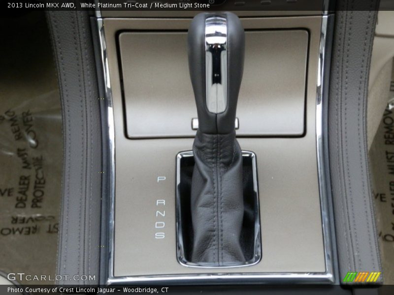 White Platinum Tri-Coat / Medium Light Stone 2013 Lincoln MKX AWD