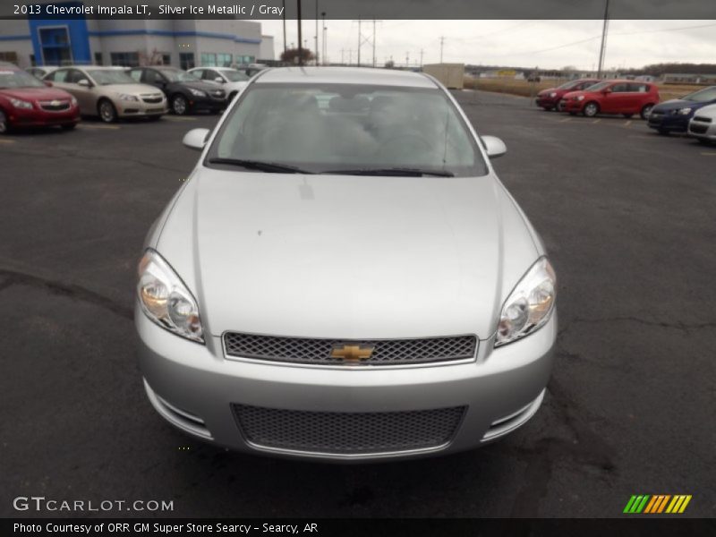 Silver Ice Metallic / Gray 2013 Chevrolet Impala LT