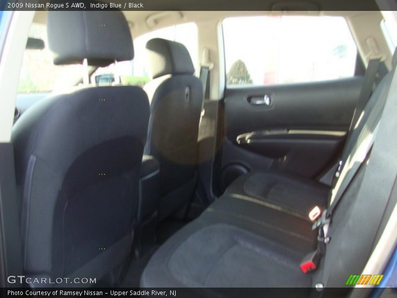 Indigo Blue / Black 2009 Nissan Rogue S AWD