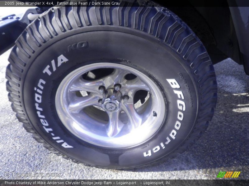 Patriot Blue Pearl / Dark Slate Gray 2005 Jeep Wrangler X 4x4