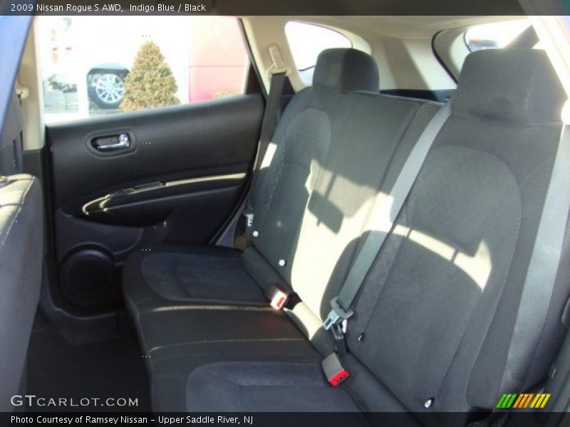 Indigo Blue / Black 2009 Nissan Rogue S AWD