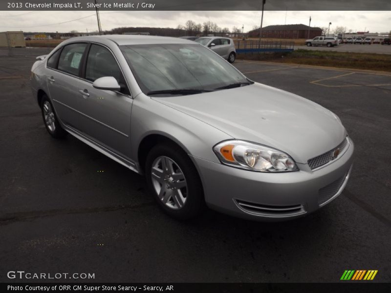 Silver Ice Metallic / Gray 2013 Chevrolet Impala LT