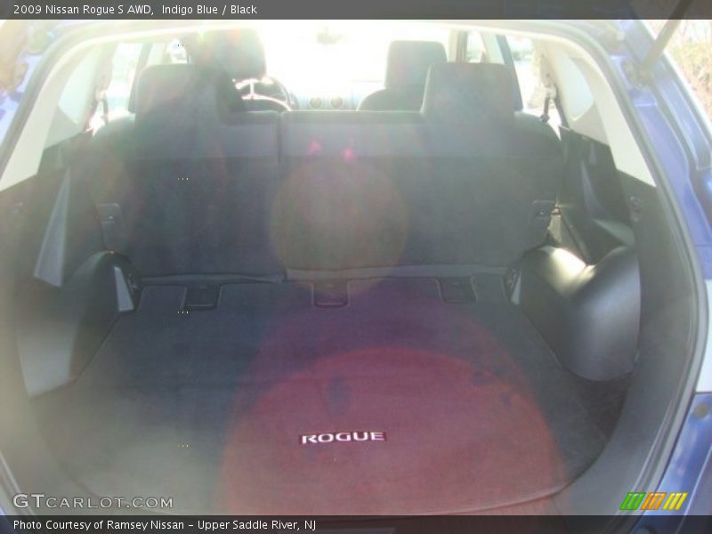 Indigo Blue / Black 2009 Nissan Rogue S AWD