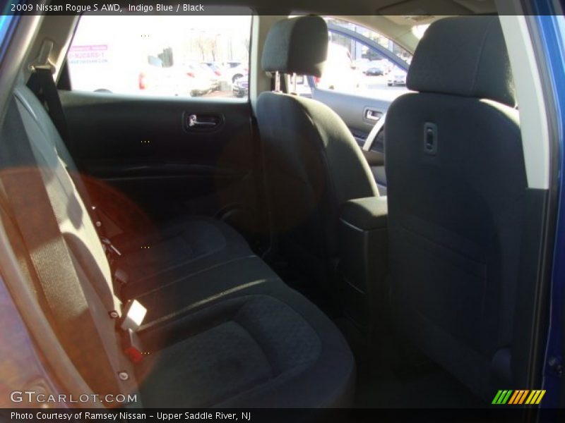 Indigo Blue / Black 2009 Nissan Rogue S AWD