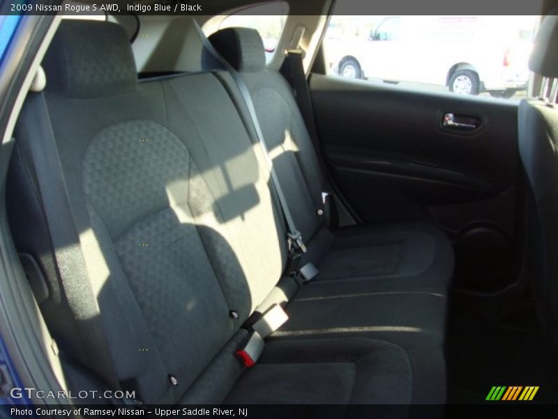 Indigo Blue / Black 2009 Nissan Rogue S AWD