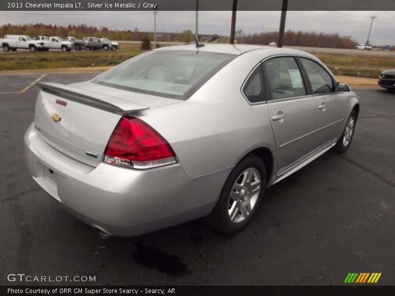 Silver Ice Metallic / Gray 2013 Chevrolet Impala LT