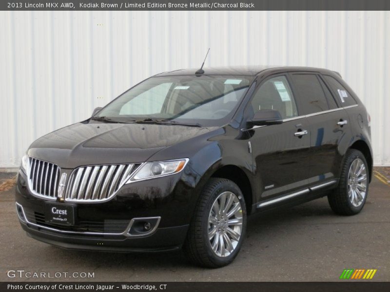 Kodiak Brown / Limited Edition Bronze Metallic/Charcoal Black 2013 Lincoln MKX AWD