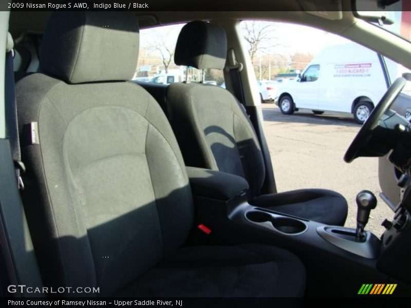 Indigo Blue / Black 2009 Nissan Rogue S AWD