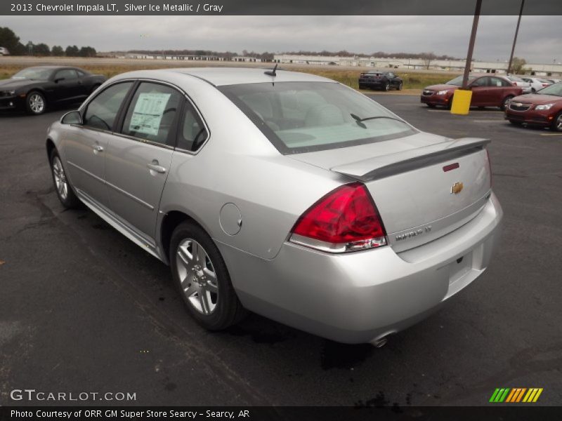 Silver Ice Metallic / Gray 2013 Chevrolet Impala LT