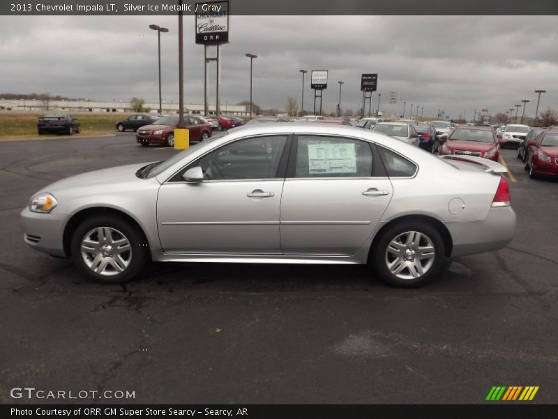 Silver Ice Metallic / Gray 2013 Chevrolet Impala LT