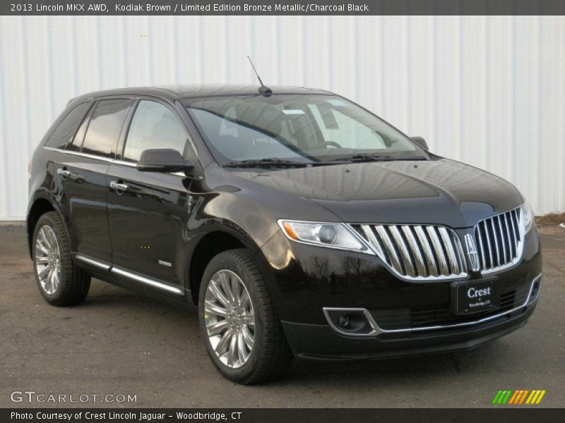 Kodiak Brown / Limited Edition Bronze Metallic/Charcoal Black 2013 Lincoln MKX AWD