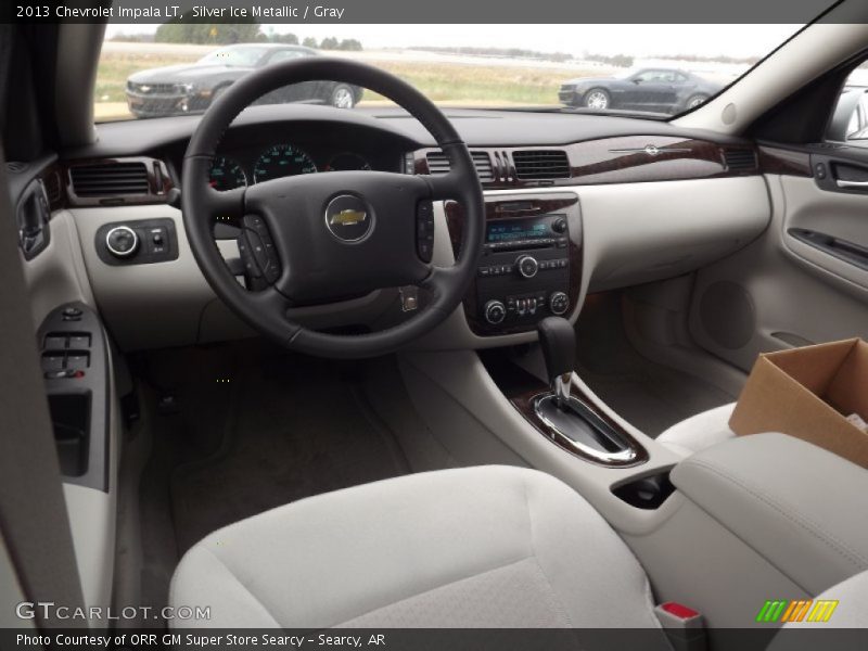 Silver Ice Metallic / Gray 2013 Chevrolet Impala LT