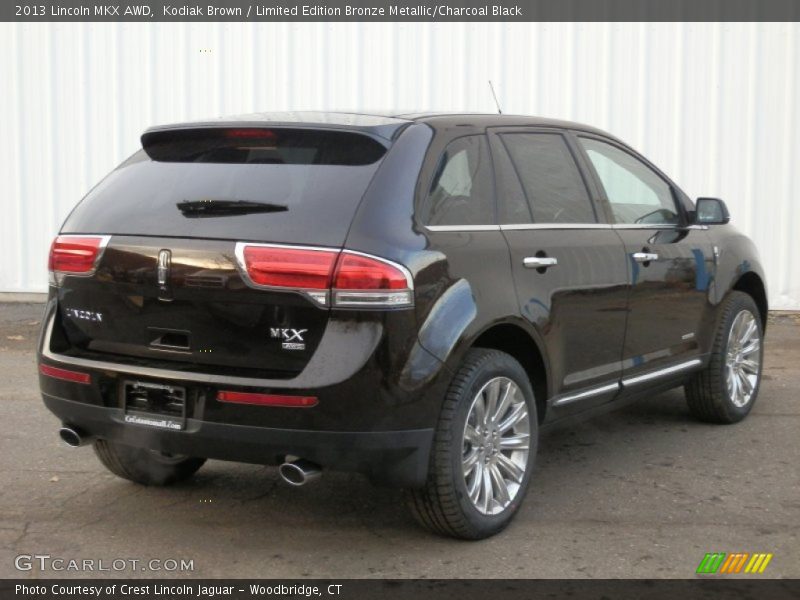 Kodiak Brown / Limited Edition Bronze Metallic/Charcoal Black 2013 Lincoln MKX AWD