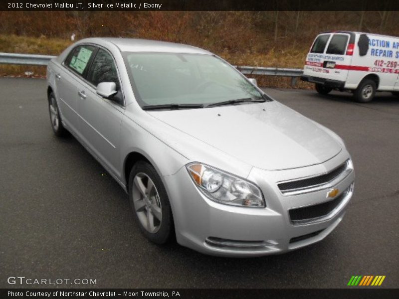Silver Ice Metallic / Ebony 2012 Chevrolet Malibu LT