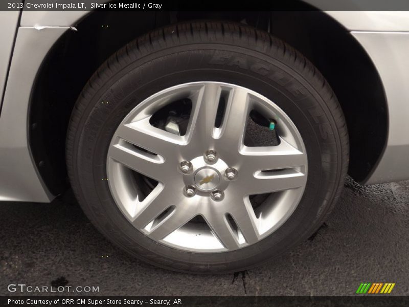 Silver Ice Metallic / Gray 2013 Chevrolet Impala LT