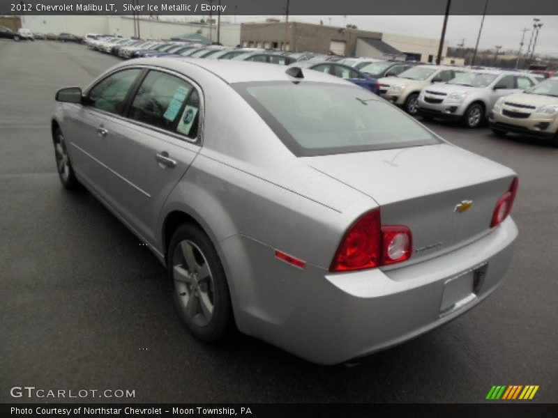 Silver Ice Metallic / Ebony 2012 Chevrolet Malibu LT