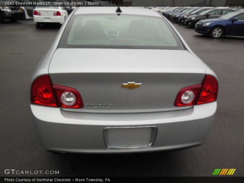 Silver Ice Metallic / Ebony 2012 Chevrolet Malibu LT