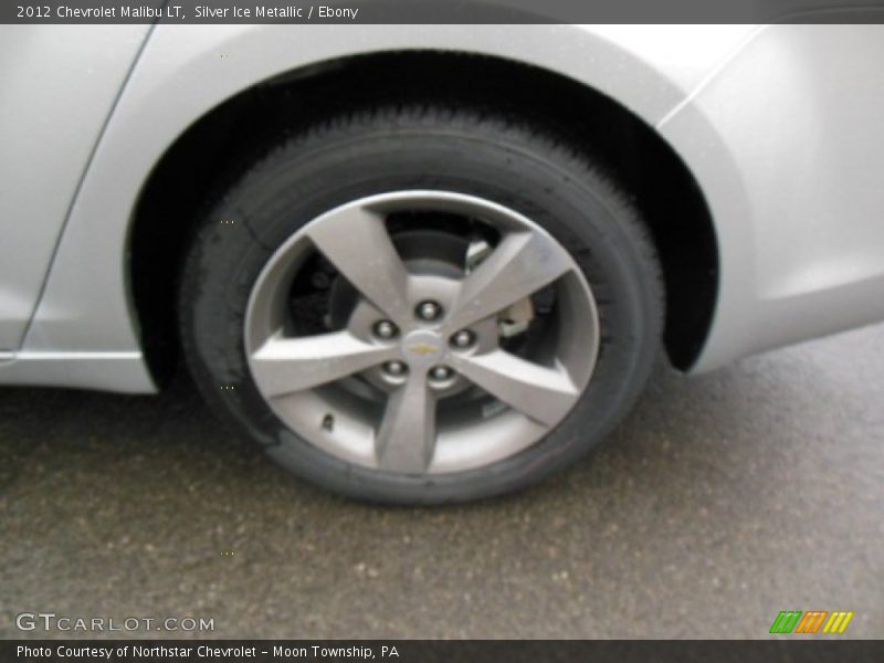 Silver Ice Metallic / Ebony 2012 Chevrolet Malibu LT