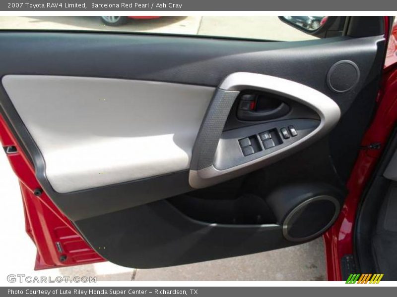 Barcelona Red Pearl / Ash Gray 2007 Toyota RAV4 Limited
