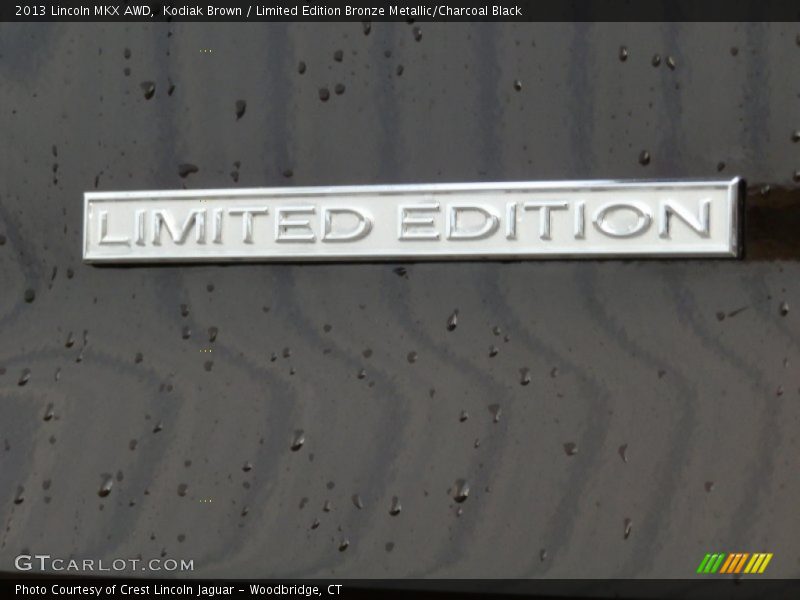 Kodiak Brown / Limited Edition Bronze Metallic/Charcoal Black 2013 Lincoln MKX AWD