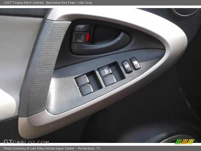 Barcelona Red Pearl / Ash Gray 2007 Toyota RAV4 Limited