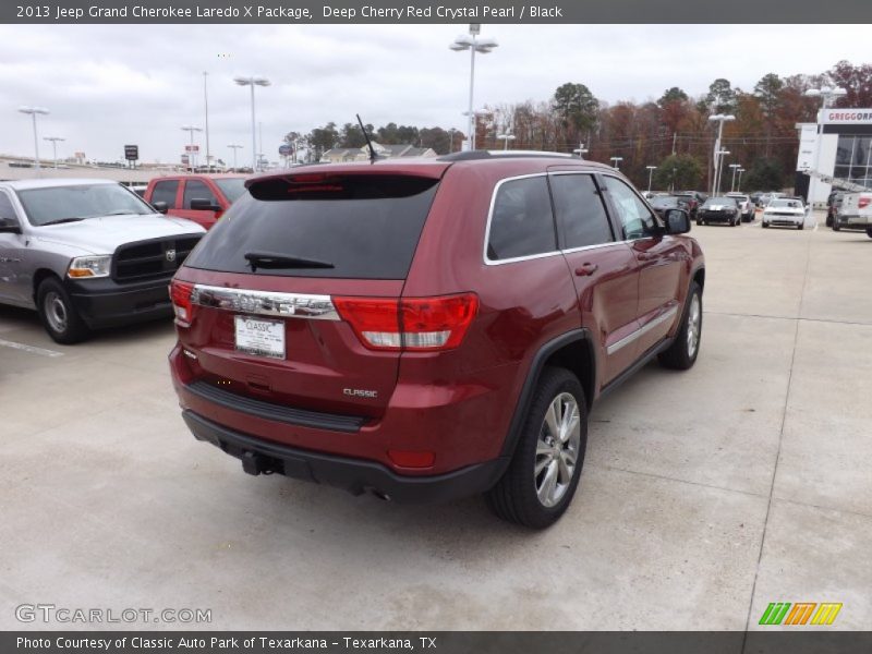Deep Cherry Red Crystal Pearl / Black 2013 Jeep Grand Cherokee Laredo X Package