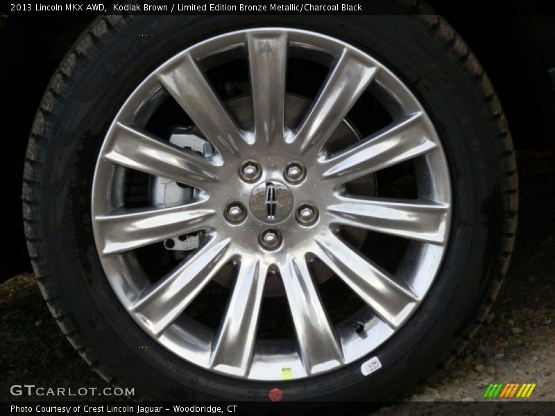 Kodiak Brown / Limited Edition Bronze Metallic/Charcoal Black 2013 Lincoln MKX AWD