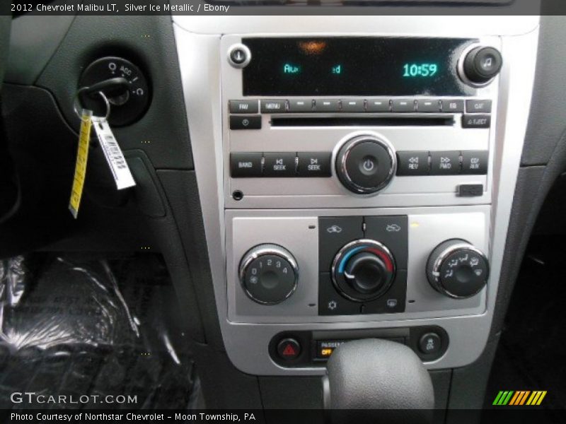 Silver Ice Metallic / Ebony 2012 Chevrolet Malibu LT