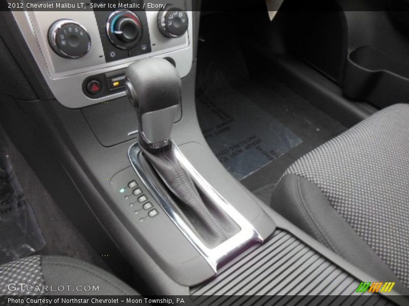 Silver Ice Metallic / Ebony 2012 Chevrolet Malibu LT