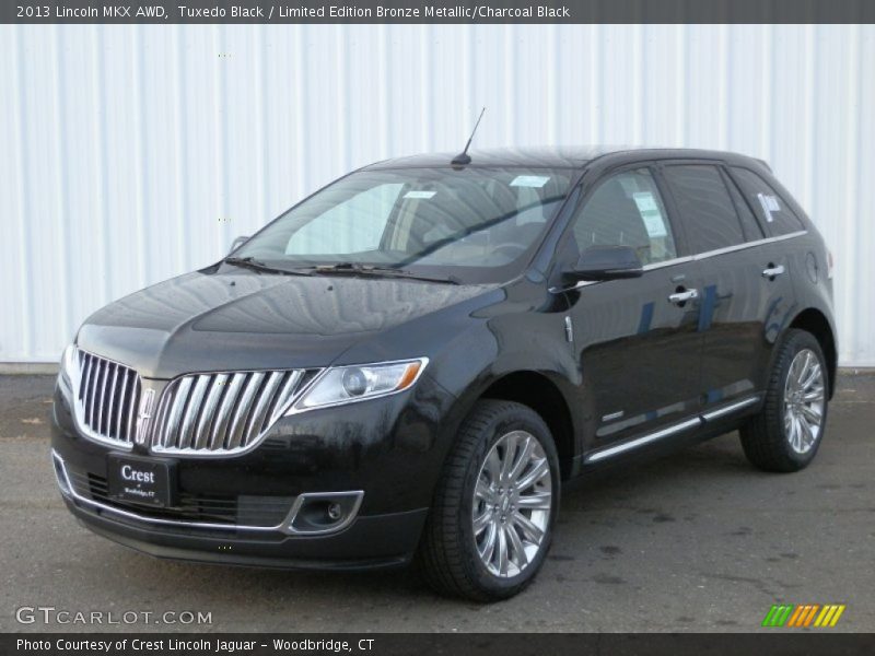 Tuxedo Black / Limited Edition Bronze Metallic/Charcoal Black 2013 Lincoln MKX AWD