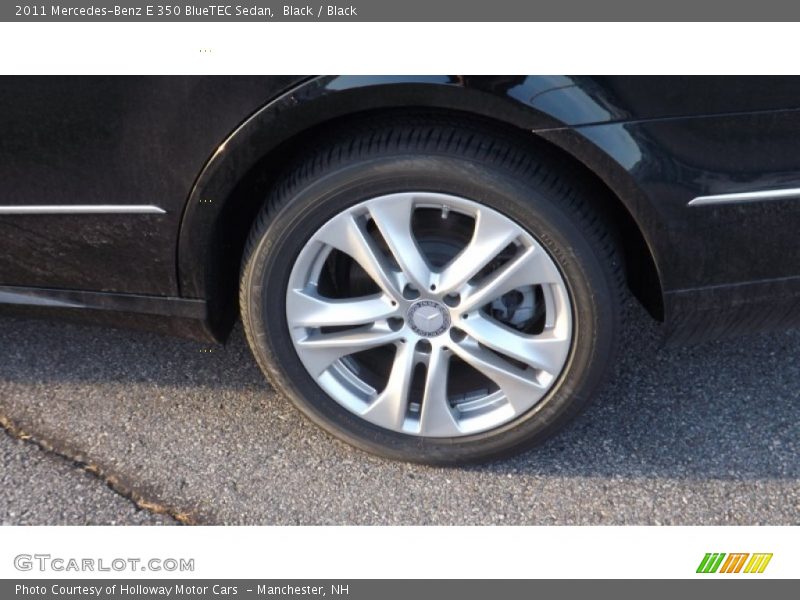 Black / Black 2011 Mercedes-Benz E 350 BlueTEC Sedan