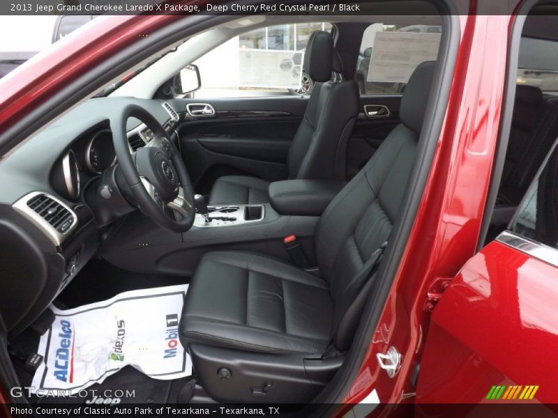 Deep Cherry Red Crystal Pearl / Black 2013 Jeep Grand Cherokee Laredo X Package
