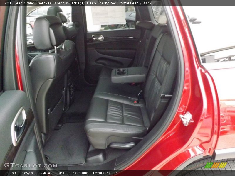 Deep Cherry Red Crystal Pearl / Black 2013 Jeep Grand Cherokee Laredo X Package